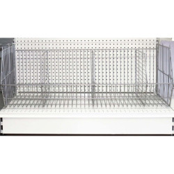 Panier fil L.480 X P.450 X H.350 mm charge 10 Kg