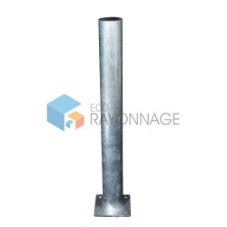 Poteau de protection Galva Hauteur 1050 mm