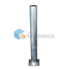 Poteau de protection Galva Hauteur 1050 mm