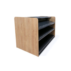 Meuble Fruits et Légumes Acier/Bois