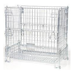 Lot de 18 Conteneurs grillagés Industrie d'occasion