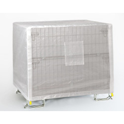Housse de protection pour conteneurs grillagés