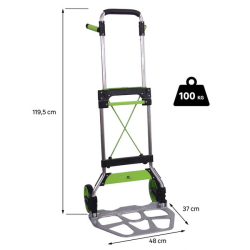 Diable de manutention pliable