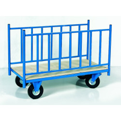 Chariot universel avec ridelles