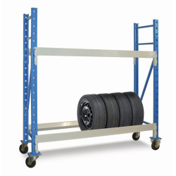 Chariot porte pneus