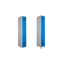 Vestiaire Industriel Mettalique Propre 1 case / 1 colonne / 1 casier.