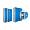 Vestiaire Industriel Salissante metallique 3 cases / 3 colonnes 3 casiers