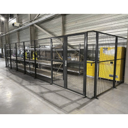 Cloison grillagée Hauteur 2400 mm