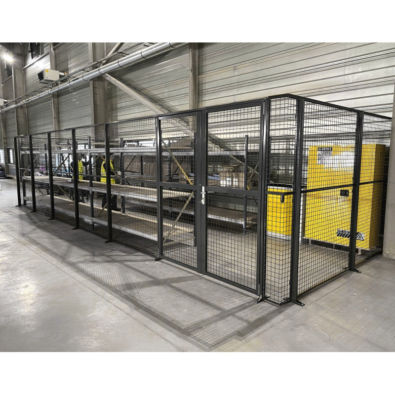 Cloison grillagée Hauteur 2400 mm