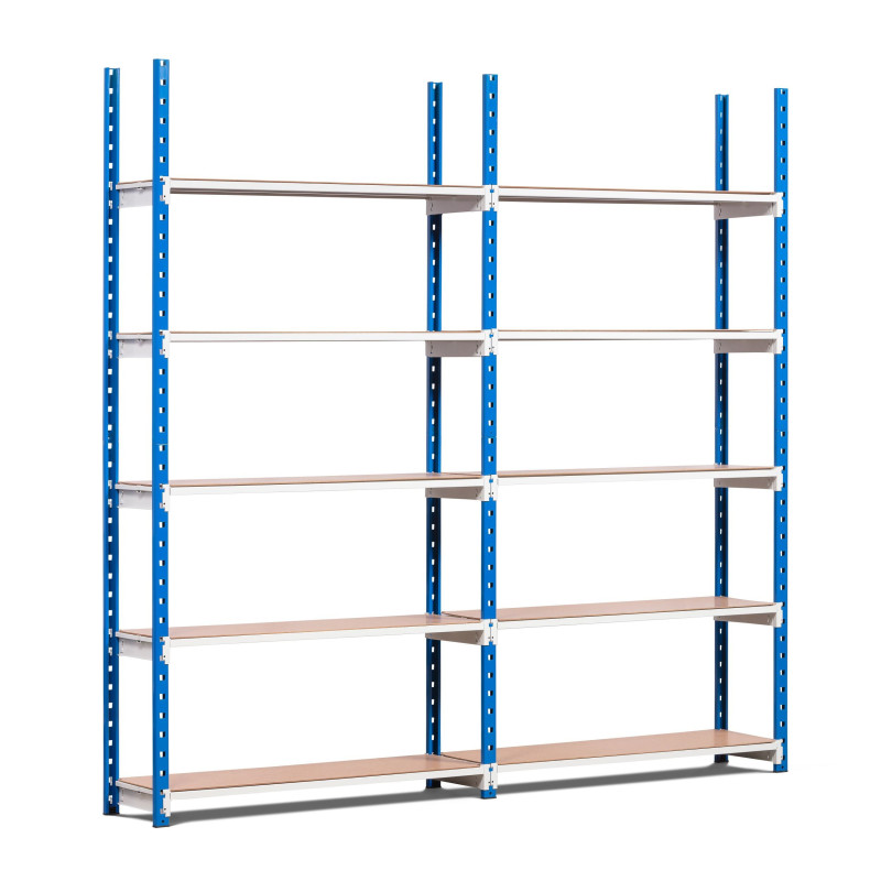 Rayonnage à Tablettes RANGECO Hauteur 2400mm