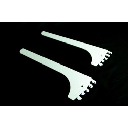 G.M. L.1000 mm Fond Plein Blanc RAL 9010