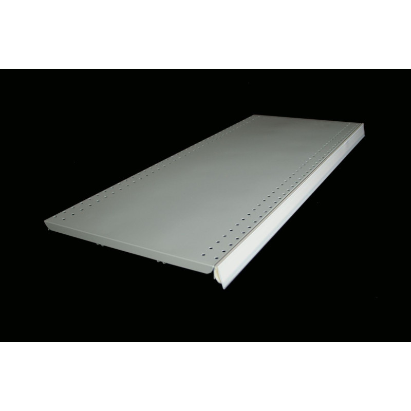 G.M. L.1330 mm Fond Perforé Blanc RAL 9010