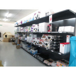 G.M. L.1330 mm Fond Plein Anthracite RAL 7016