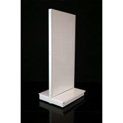 G.C. L.1000 mm Fond Perforé blanc RAL 9010